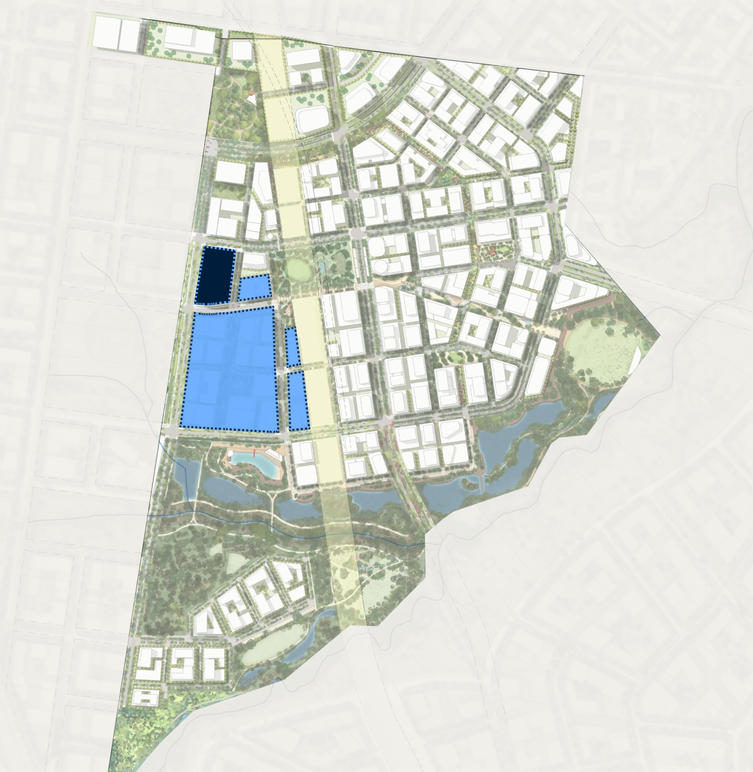 University precinct map