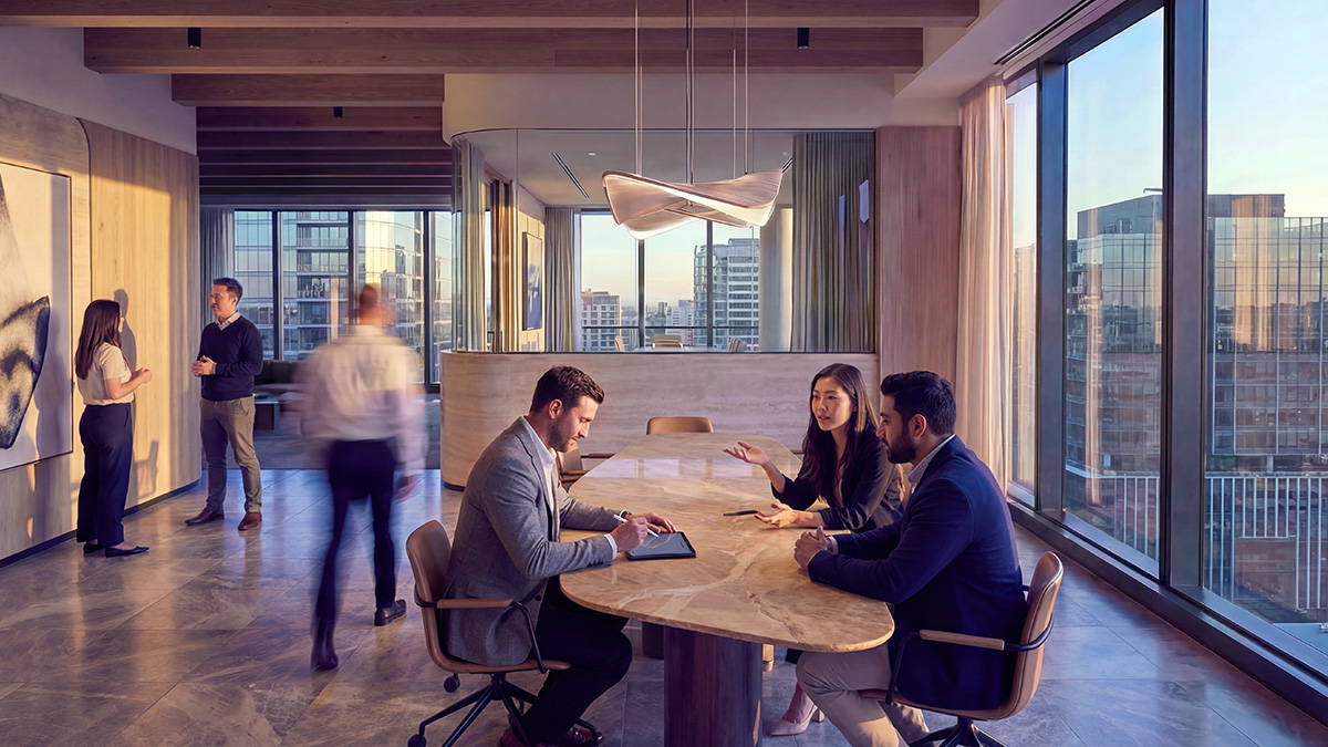 Office meeting