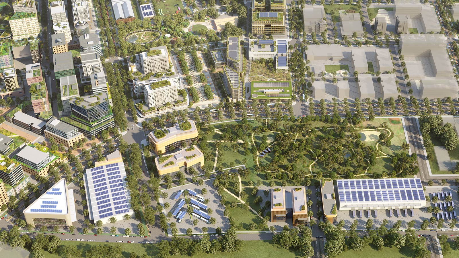 Enterprise precinct buildings