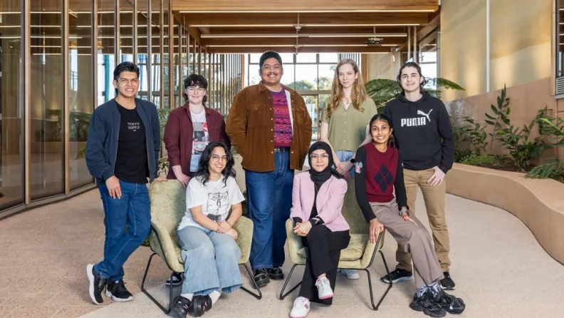 The 8 members of the Youth Council