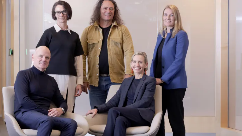 Jury members for Bradfield City's Central Park design competition.